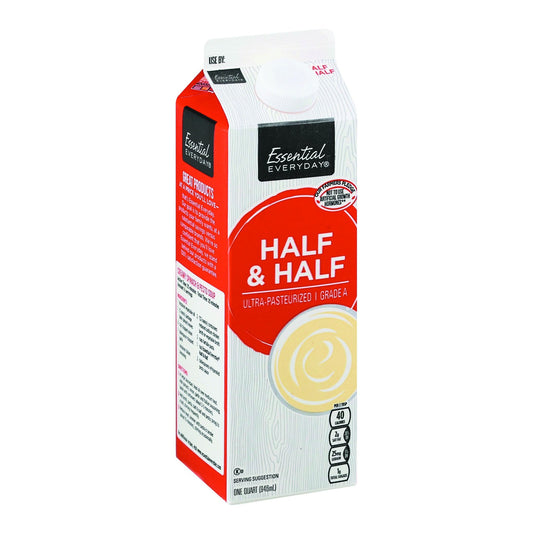 Essential Everyday Half & Half - Quart