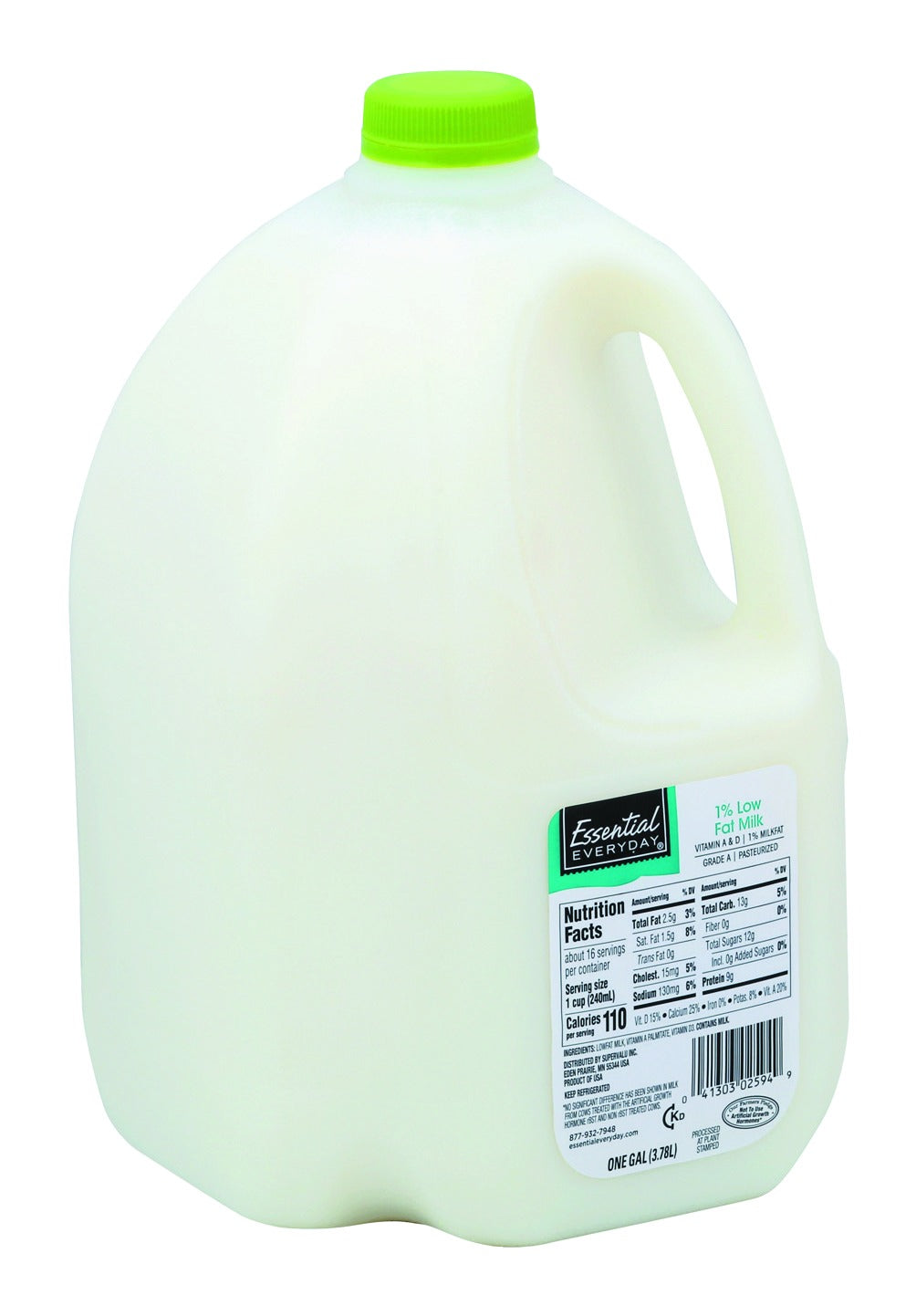 Essential Everyday Milk, Low Fat, 1% Milkfat