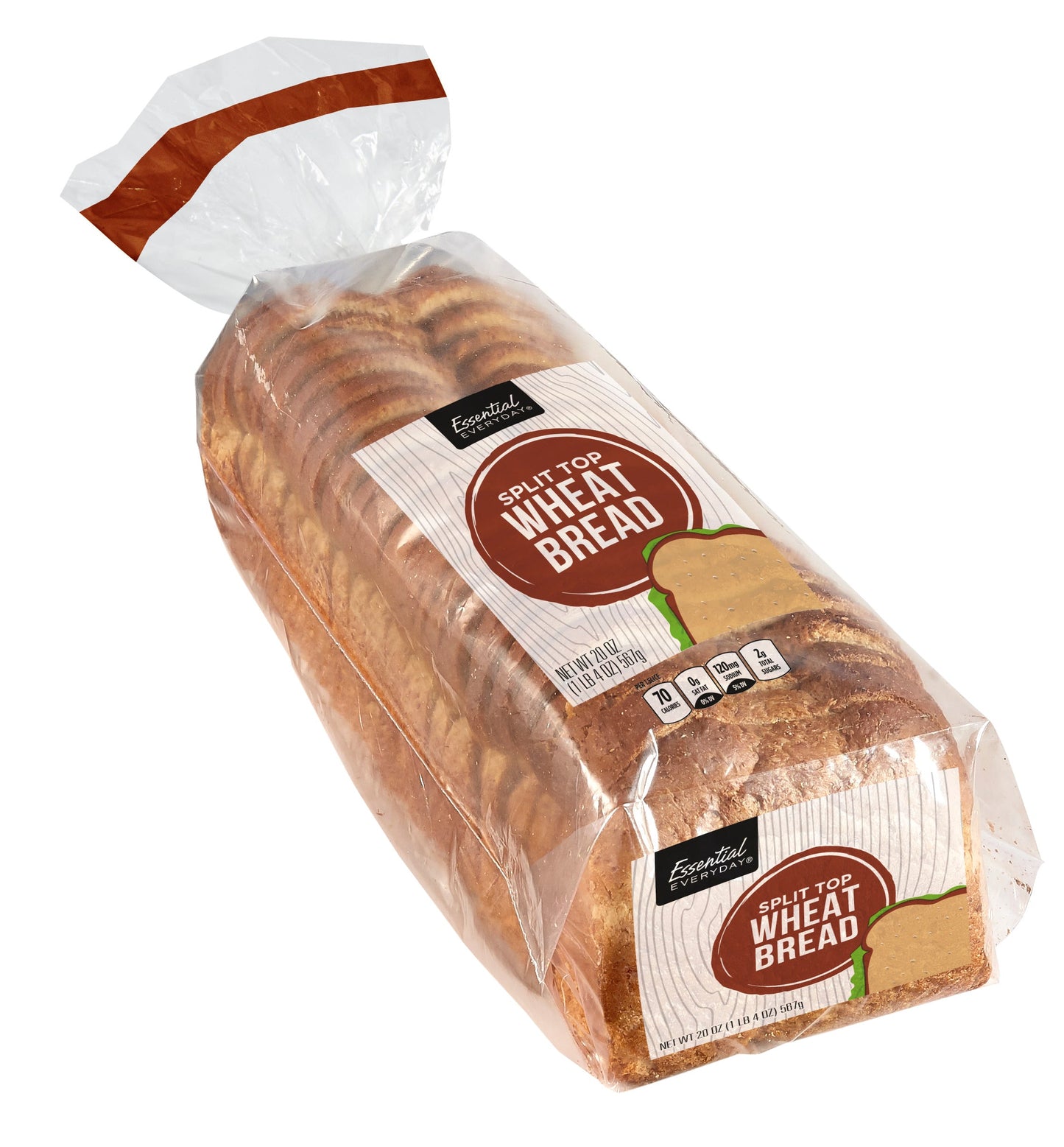 Essential Everyday Split Top, Wheat Bread