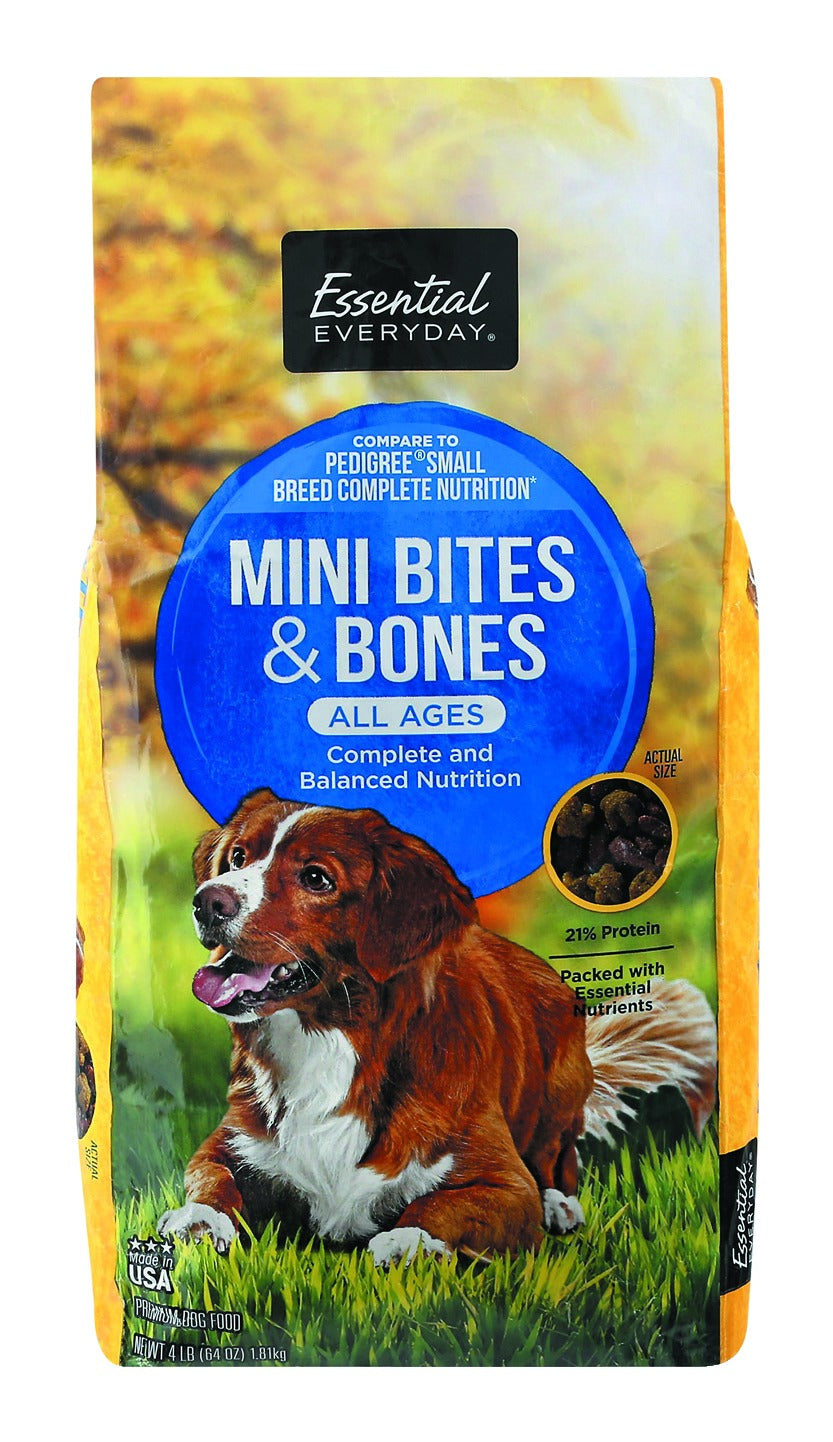 Essential Everyday Mini Bites & Bones Dog Food