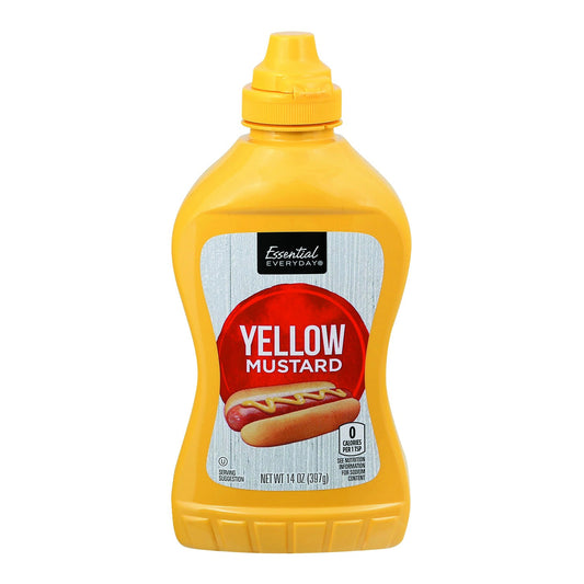 Essential Everyday Mustard, Yellow - 14oz