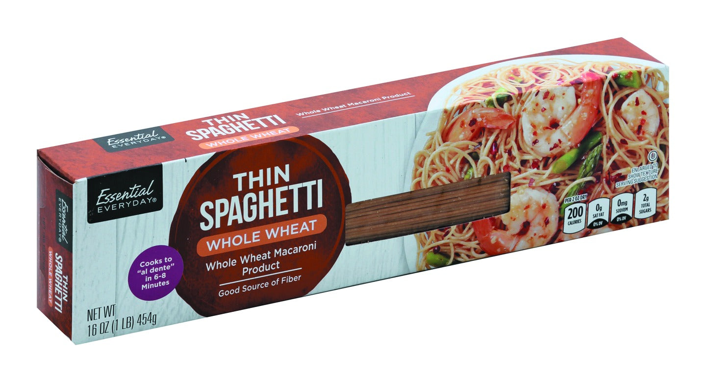 Essential Everyday Thin Spaghetti, Whole Wheat