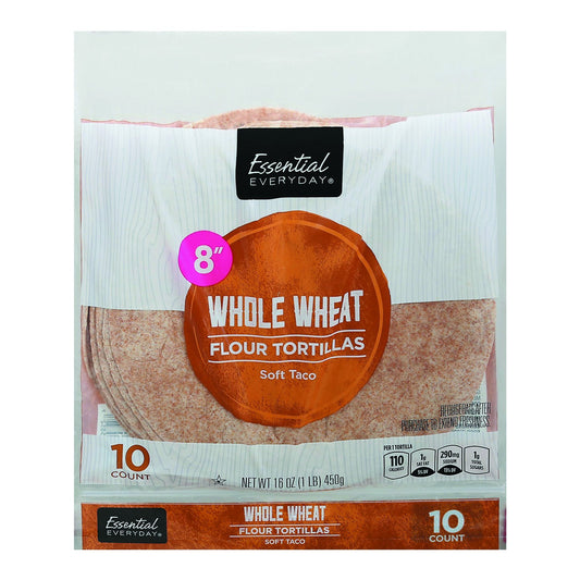 Essential Everyday Whole Wheat Flour Tortillas