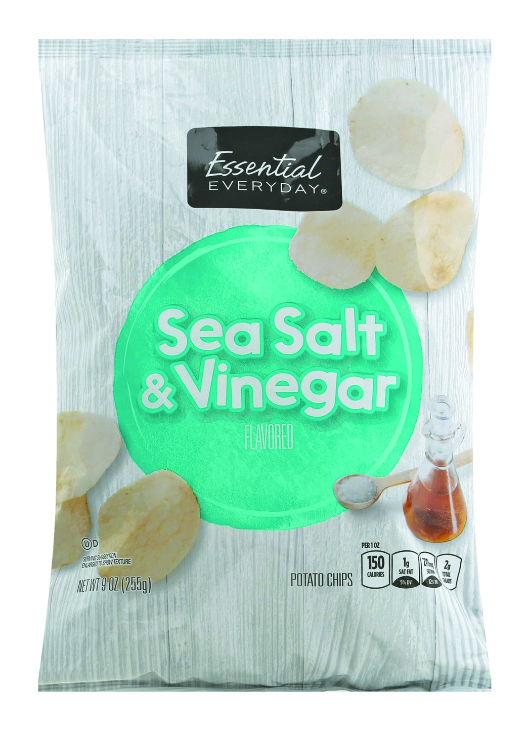 Essential Everyday Potato Chips, Sea Salt & Vinegar Flavored