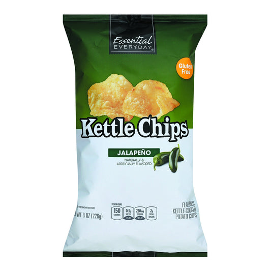 Essential Everyday Kettle Chips, Jalapeno