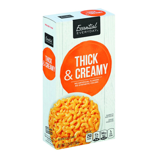 Essential Everyday Macaroni & Cheese Dinner, Thick & Creamy