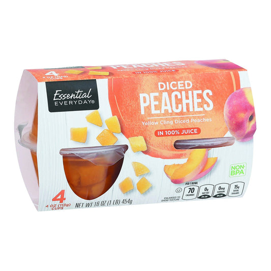 Essential Everyday Peaches, Diced