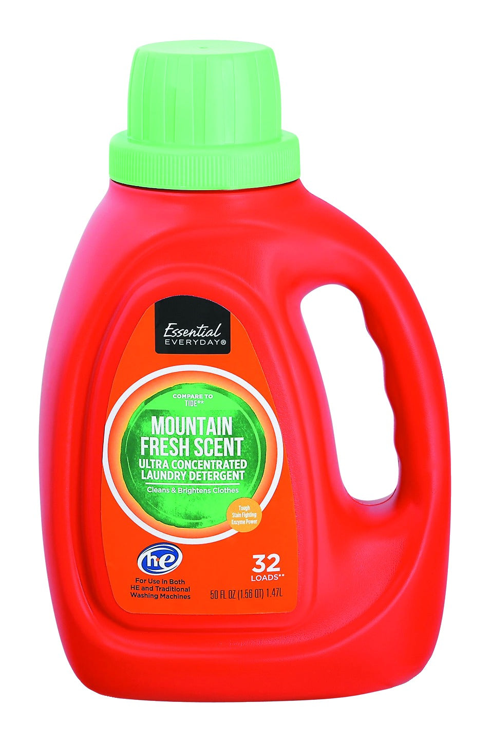 Essential Everyday Mountain Fresh Scent Ultra Concentrated Laundry Detergent