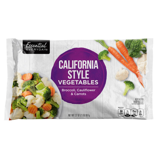 Essential Everyday California Style Vegetables