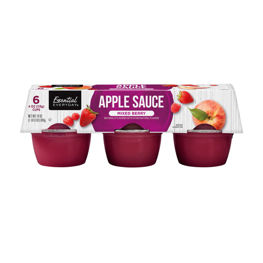 Essential Everyday Apple Sauce, Mixed Berries