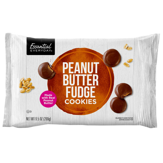 Essential Everyday Peanut Butter Fudge Cookies