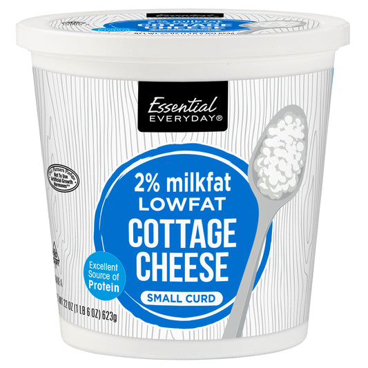 Essential Everyday Cottage Cheese, Small Curd, Low Fat