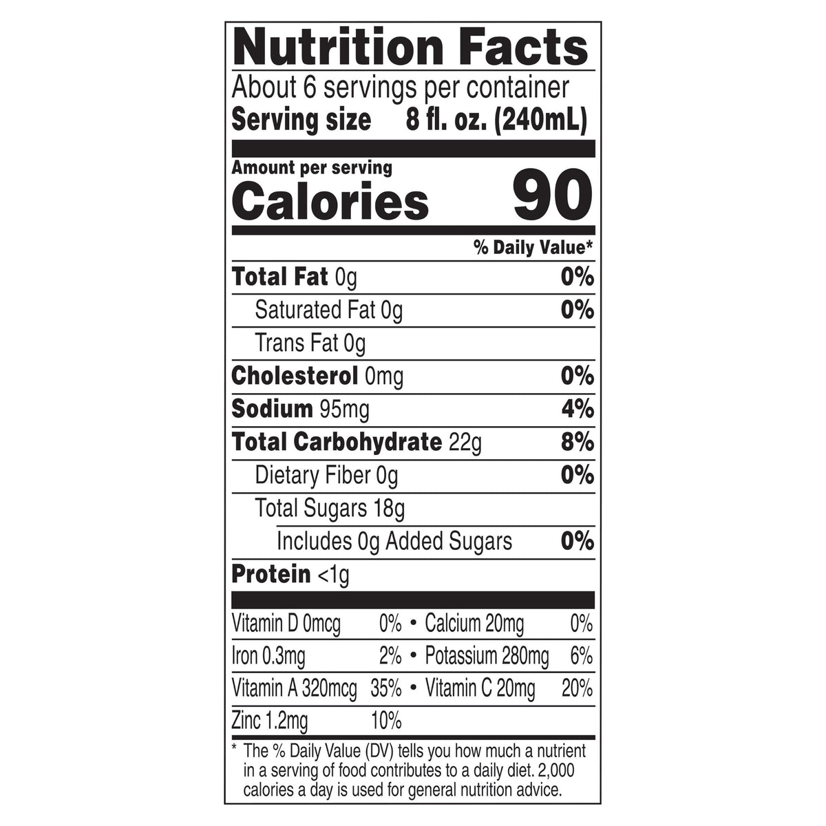 V8 Peach Mango 100% Juice 46 fl oz