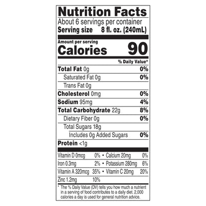 V8 Peach Mango 100% Juice 46 fl oz