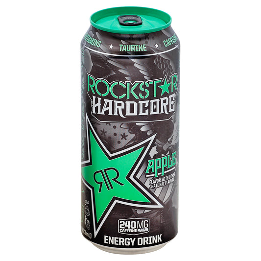 Rockstar Energy Drink 16 oz - Apple