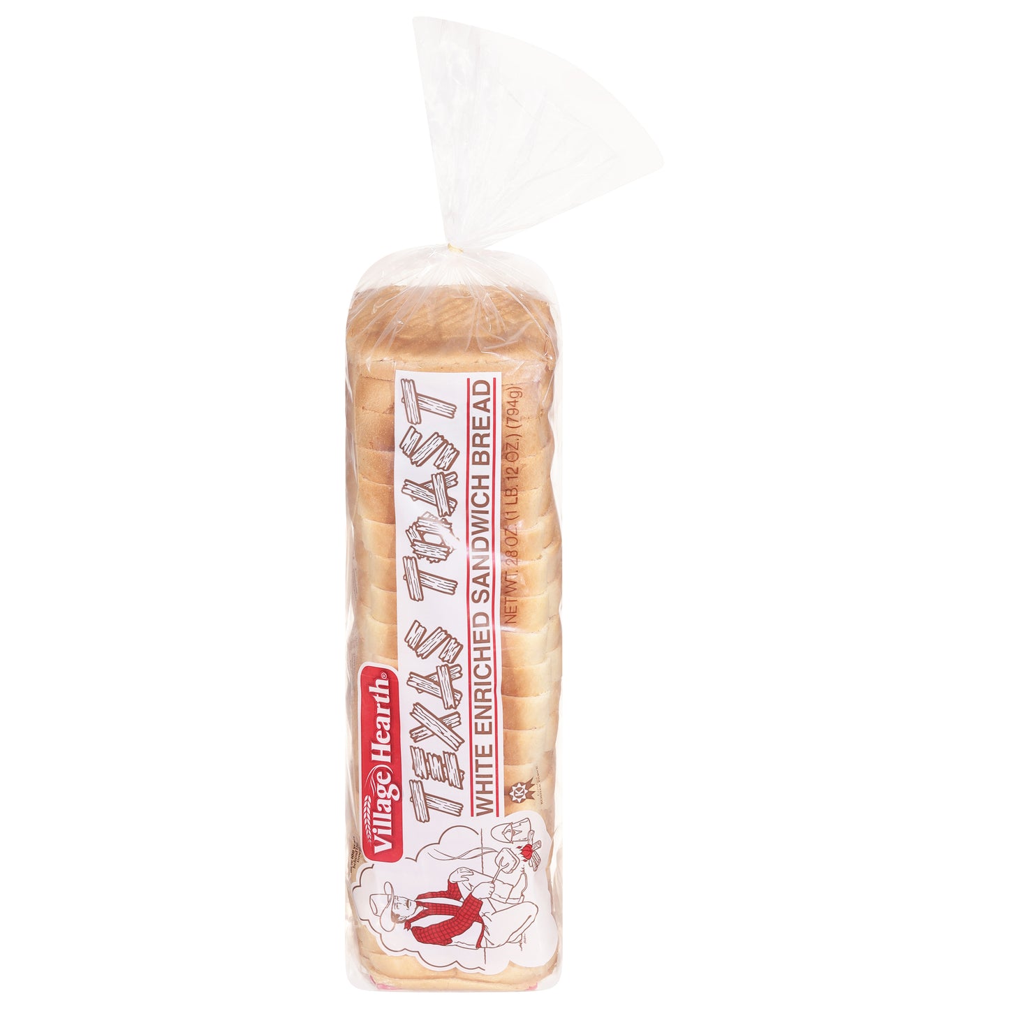 Village Hearth Texas Toast Enriched White Sandwich Bread 28 oz