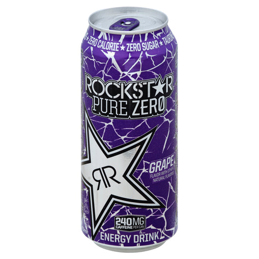 Rockstar Energy Drink 16 oz - Grape