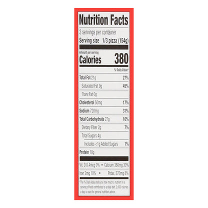 Bellatoria Ultra Thin Crust Sausage Italia Pizza 16.32 oz
