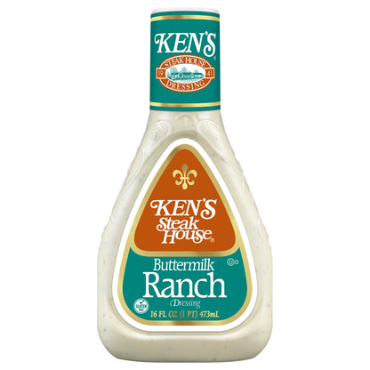 Ken's Steak House Buttermilk Ranch Dressing 16 oz