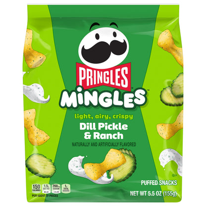 Pringles® Mingles Dill Pickle and Ranch Puffed Snacks
