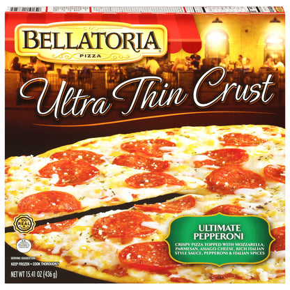 Bellatoria Ultra Thin Crust Ultimate Pepperoni Pizza 15.41 oz