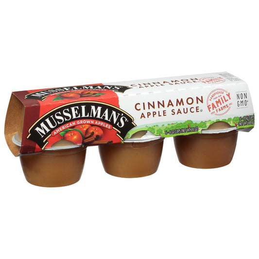 Musselman's Cinnamon Apple Sauce 6 - 4 oz.