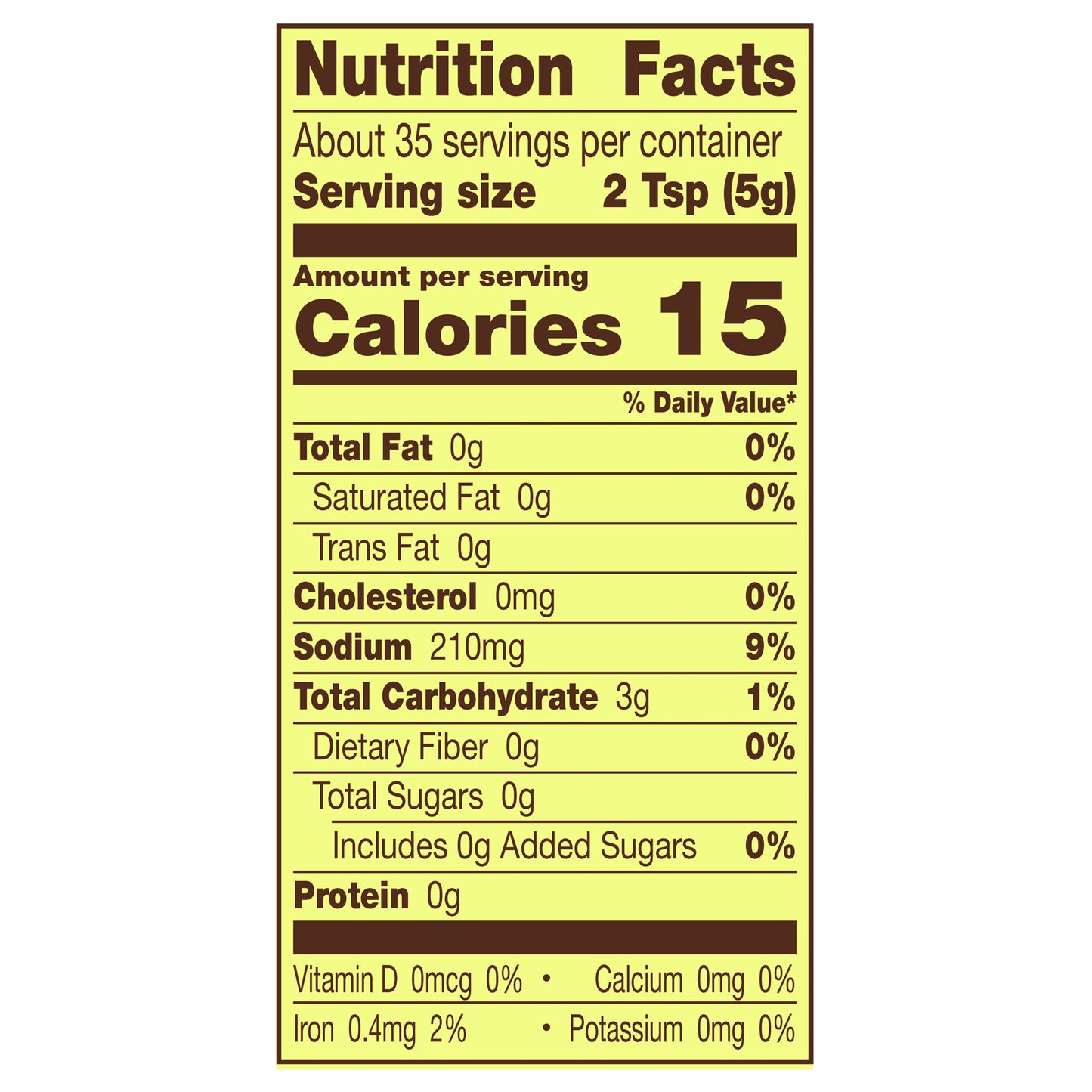 Old El Paso Taco Seasoning, 25% Less Sodium, Large Size, 6.25 oz.