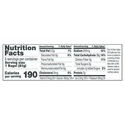 David's Deli Onion Bagels, 5 ct