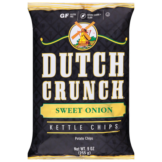 Dutch Crunch Kettle Chips Sweet Onion Potato Chips 9 oz
