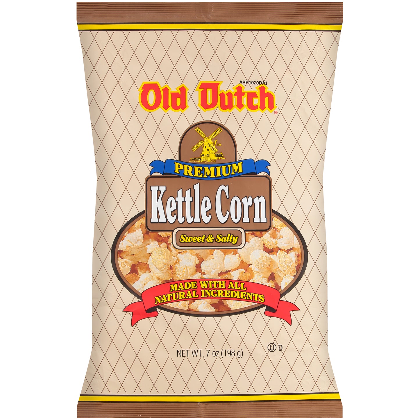 Old Dutch® Premium Sweet & Salty Kettle Corn 7 oz. Bag