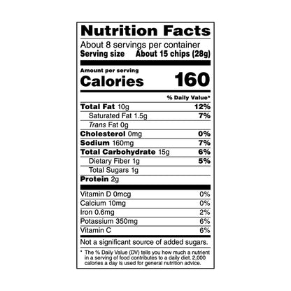Lay's Potato Chips Crispy Taco Flavored 7 3/4 Oz