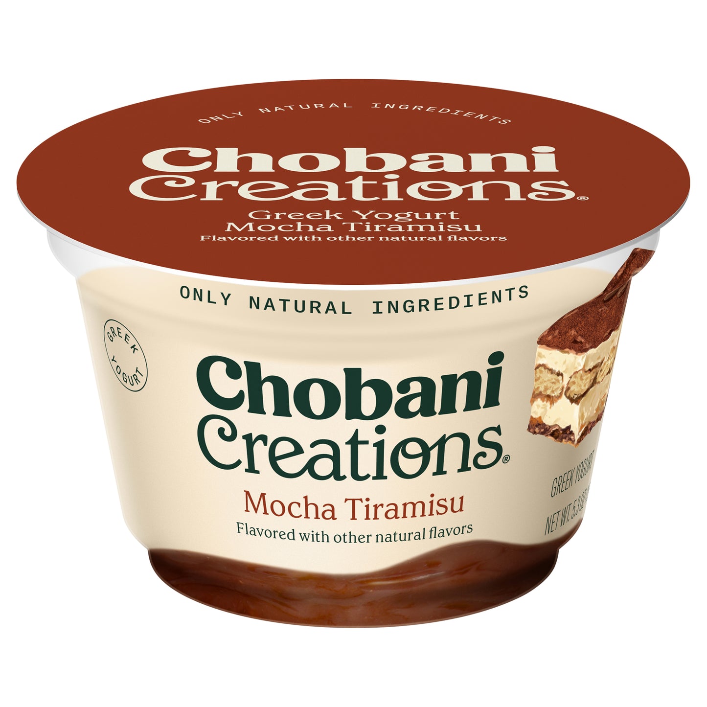 Chobani Creations Greek Mocha Tiramisu Yogurt 5.3 oz