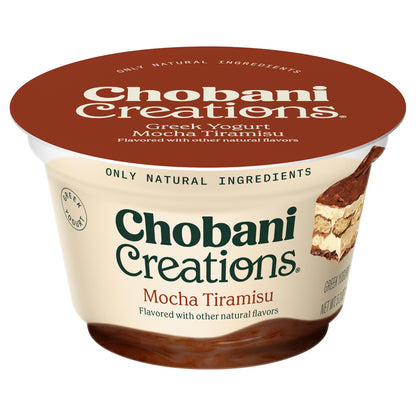 Chobani Creations Greek Mocha Tiramisu Yogurt 5.3 oz