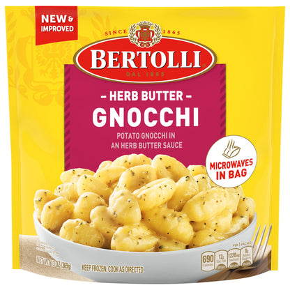 Bertolli Pasta Sides Herb Gnocchi, Frozen Sides, 13 oz.