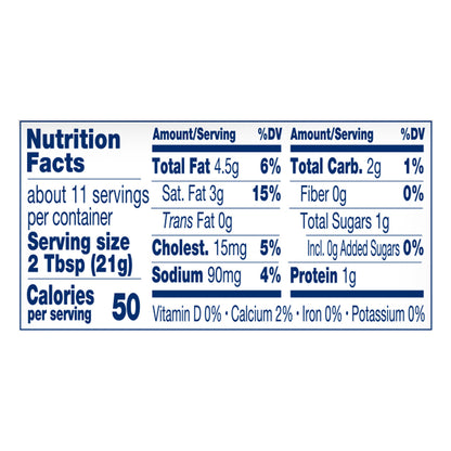 Crystal Farms Whipped Cream Cheese Cup, 8 oz.