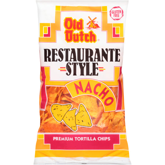 Old Dutch® Restaurante Style Nacho Premium Tortilla Chips 13 oz. Bag