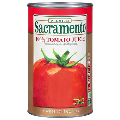 Sacramento Premium 100% Tomato Juice 46 fl oz