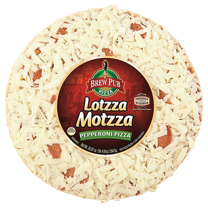 Brew Pub Pizza Lotzza Motzza Pepperoni Pizza Large 20.97 oz