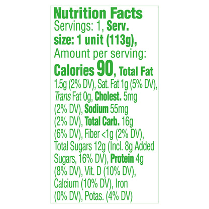 Activia Blueberry Probiotic Yogurt, Lowfat Yogurt Cups, 4 OZ, 4 Ct