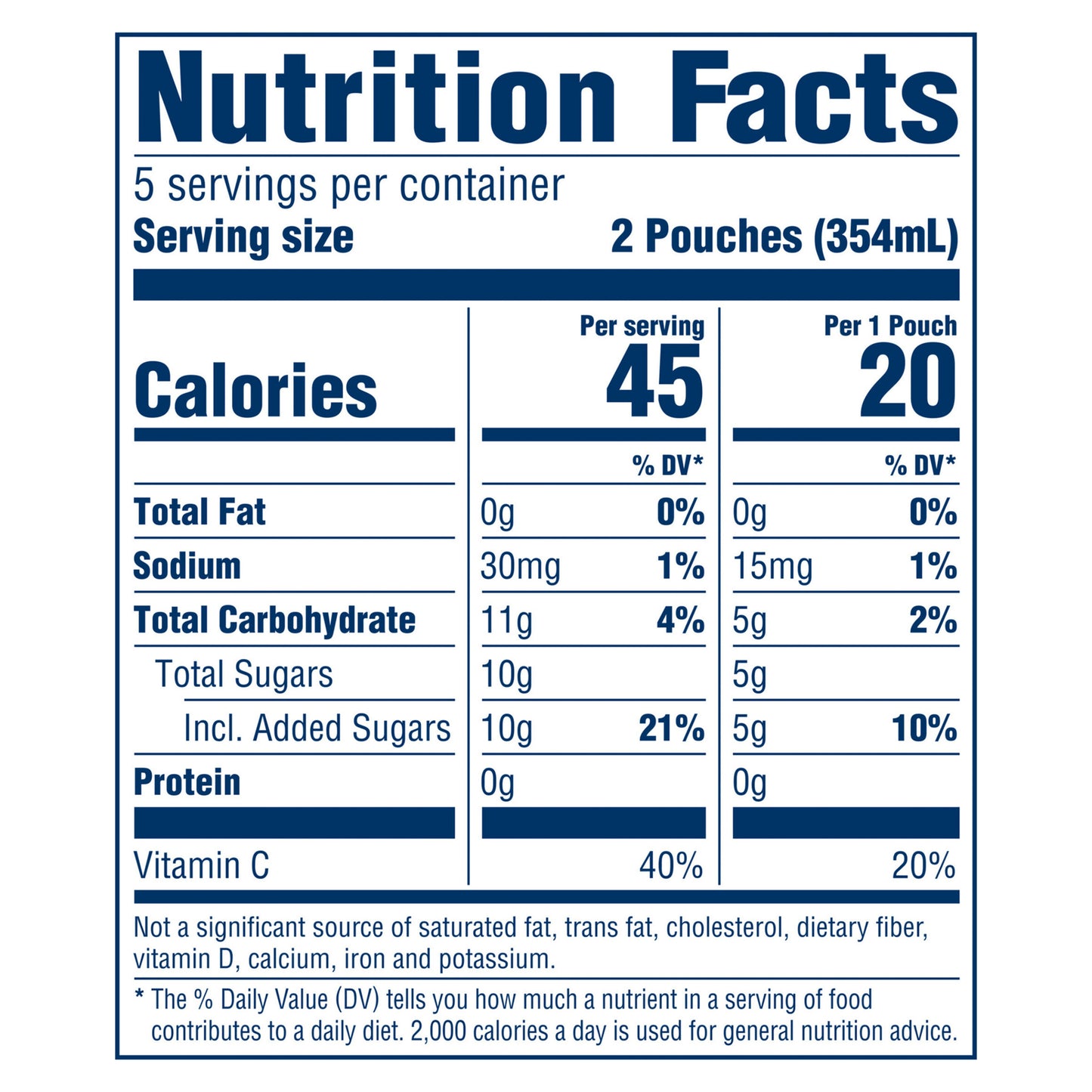 Kool-Aid Jammers Tropical Punch Flavored 0% Juice Drink, 10 ct Box, 6 fl oz Pouches