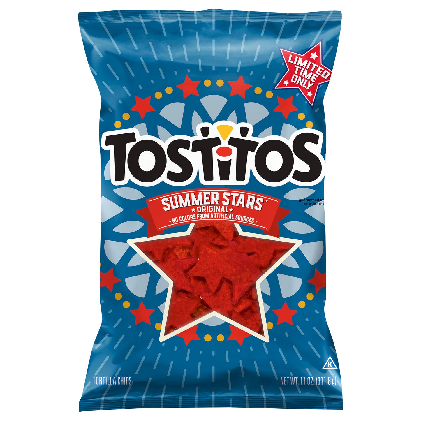Tostitos Summer Stars Original Tortilla Chips 11 oz