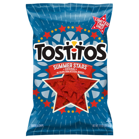 Tostitos Summer Stars Original Tortilla Chips 11 oz