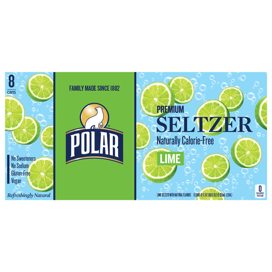 Polar Seltzer - 8pk 12oz - Lime