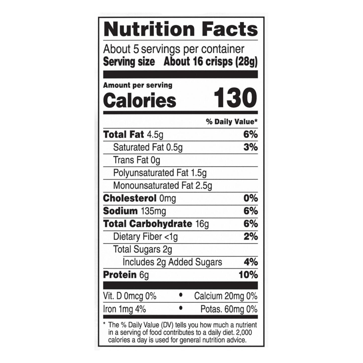 Quaker Protein Rice Crisps Chocolate Caramel 5.2 Oz