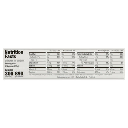 Bellatoria Ultra Thin Crust Garlic Chicken Alfredo Pizza 14.33 oz