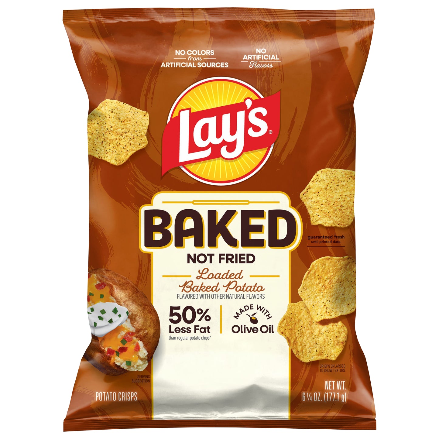 Lay's Baked Potato Crisps Loaded Baked Potato, 6 1/4 Oz