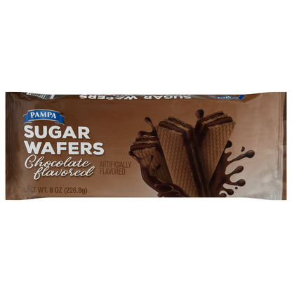 Pampa Chocolate Flavored Sugar Wafers 8 oz