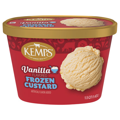 Kemps Vanilla Frozen Custard 1.5 Quart