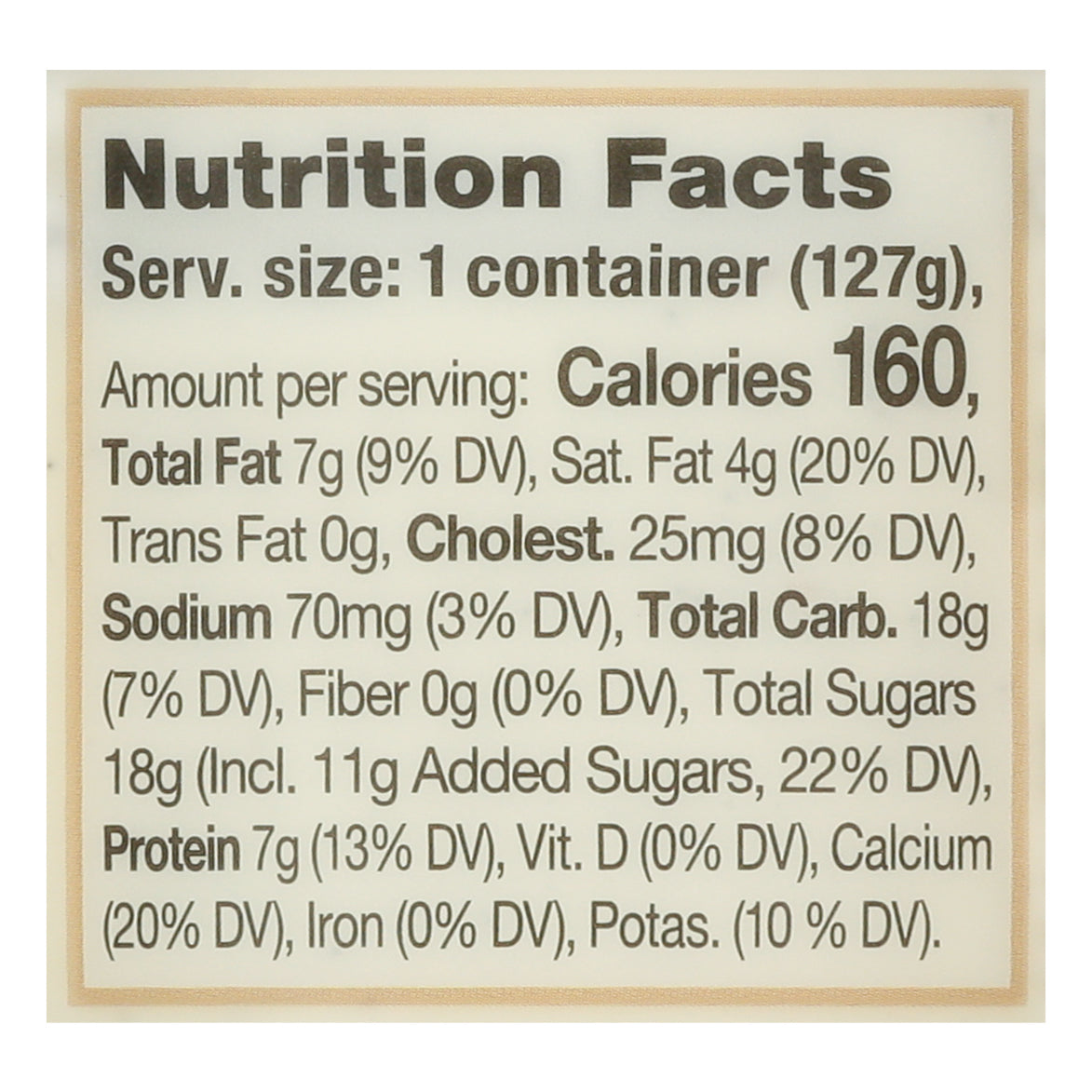 Noosa Blended Vanilla Bean Finest Yogurt 4.5 oz