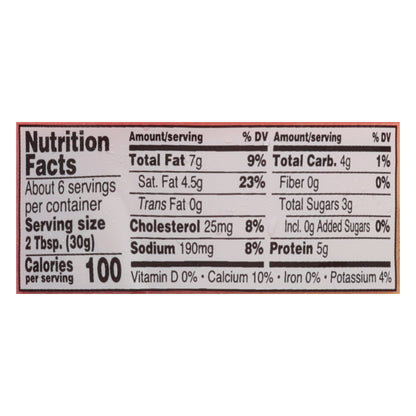 Scott's of Wisconsin Cold Pack Creamy Cheddar Port Wine Cheese Spread 198 g